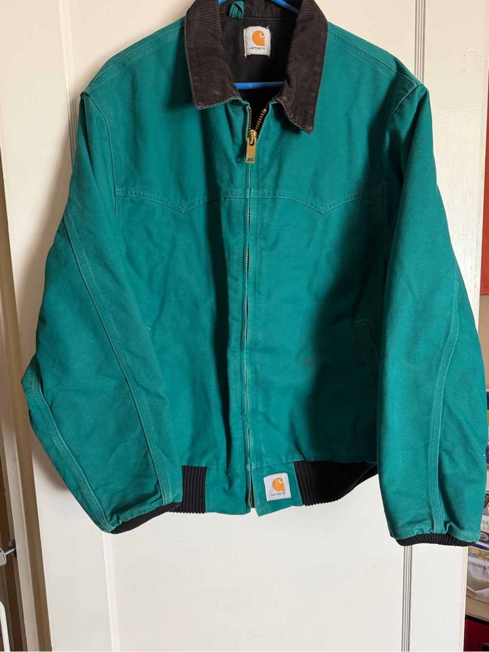 Carhartt VTG 90’s Aqua Detroit Teal